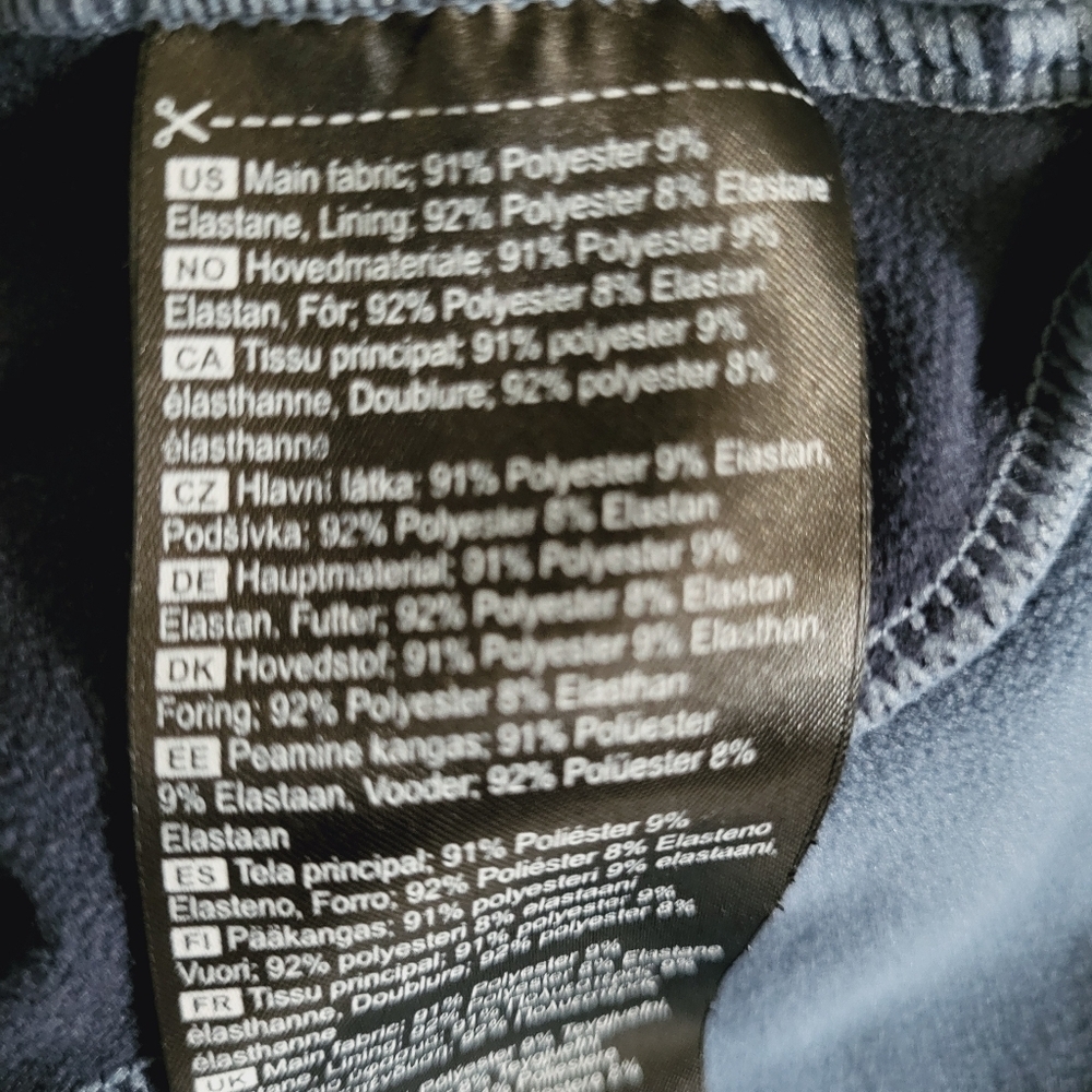 Kari Traa Karen Half Zip Midlayer Fleece Sporty Sweater Large - Picture 5 of 8